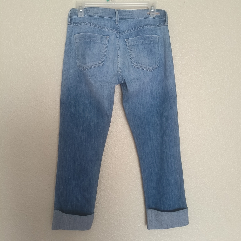 Citizens of Humanity By Jerome Dahan Straight Leg Cuffed Jean Size 27 Light Wash - Picture 2 of 14